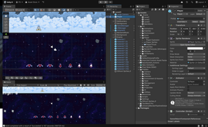 2D Shooter Game - UNITY (V2.0) Image
