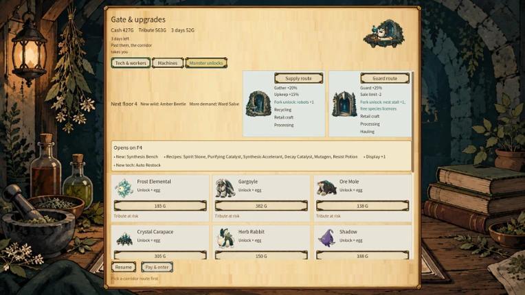 Alchemist: Infinite Corridor screenshot