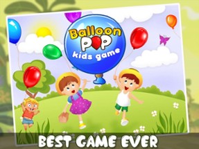 Balloon Pop Kids Game - Educational Baby Game Image