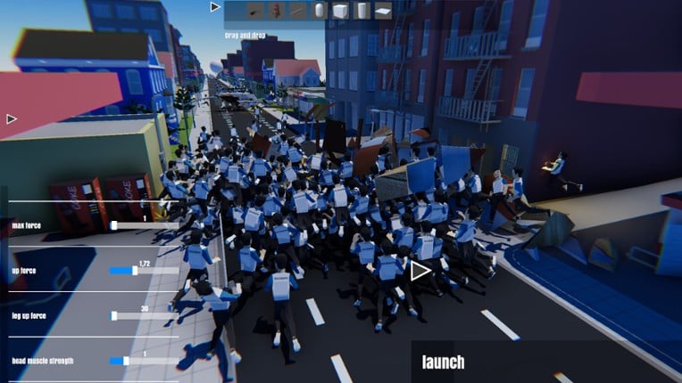 Chat Ragdoll Racing screenshot