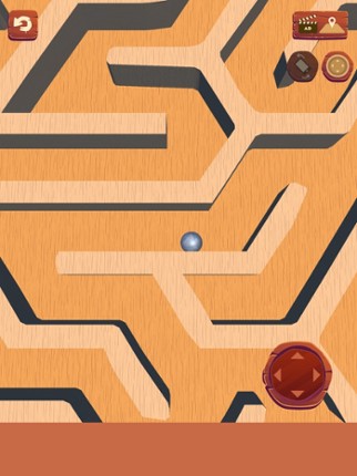 Classic game labyrinth for 3D screenshot