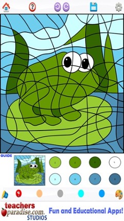 Color By Number Coloring Games Image