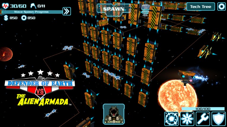 Defender Of Earth vs The Alien Armada screenshot