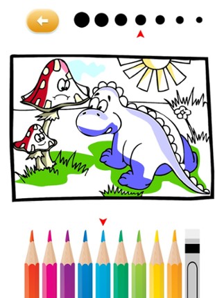 Dino Coloring Worksheets Activities for Preschoolers and Kindergarten Image