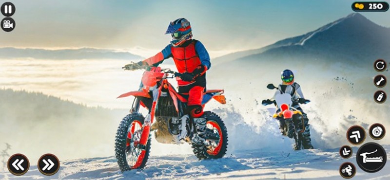 Dirt Bike Stunt Motocross Game screenshot