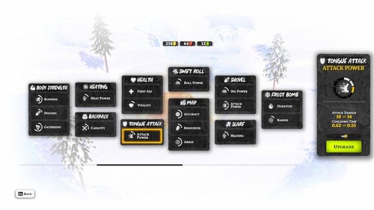 FROGGY HATES SNOW screenshot