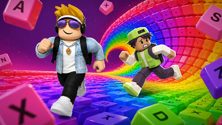 Obby ASMR: Keyboard Run screenshot