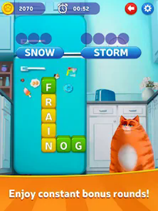 Kitty Scramble: Word Game screenshot