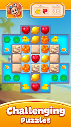 Candy Pop Story : Match 3 screenshot