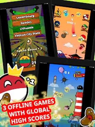 Countryball Potato Mayhem screenshot