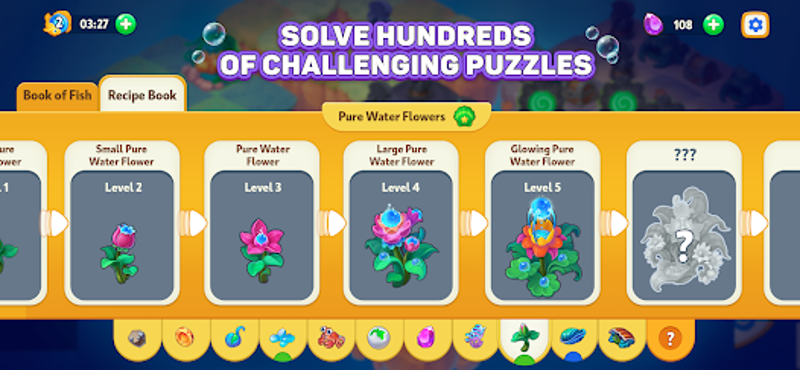 Sea Merge: Fish & Merging Game screenshot