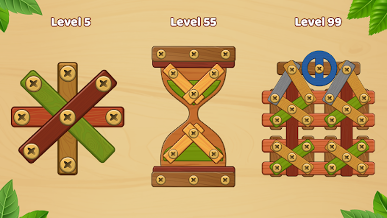Wood Screw: Nuts And Bolts screenshot