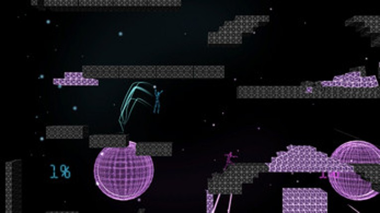 Cyan vs Magenta Image