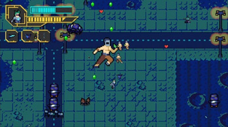 Cyberbullet Chaos: Neon Rogue Image