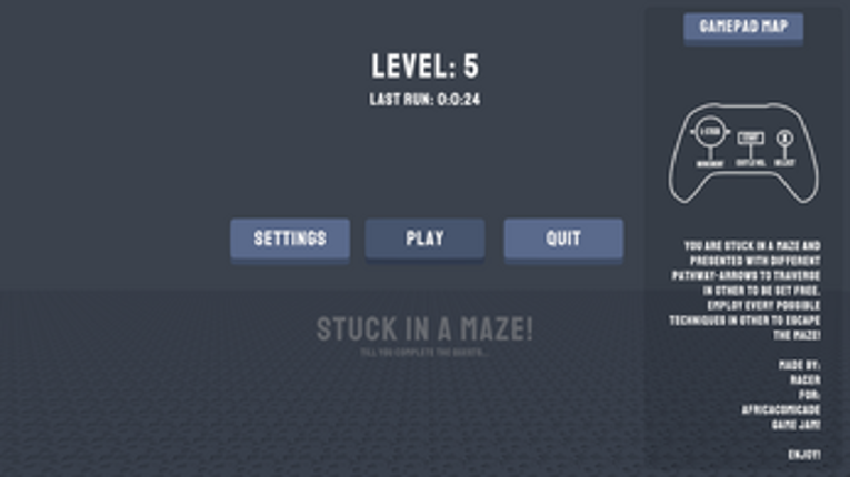 Stuck in a Maze Image