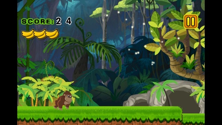 Kong Run : Race to Avoid Spider Snakes and Birds screenshot