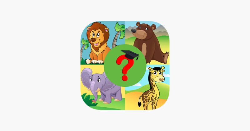 Learn Animal Quiz Games App Game Cover