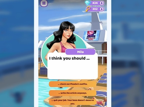 My Love & Dating Story Choices screenshot
