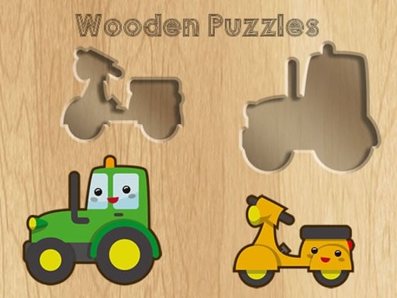 Wooden Shapes Game Cover