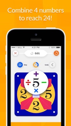 24 Game – Math Card Puzzle screenshot