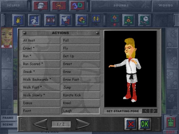 3D Movie Maker screenshot