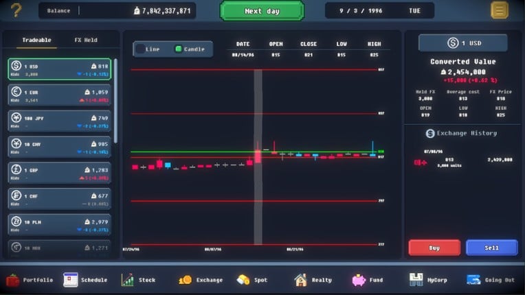 Apes Ticker screenshot