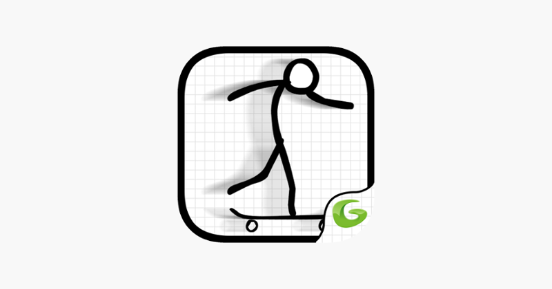 Awesome Skater Stickman Image