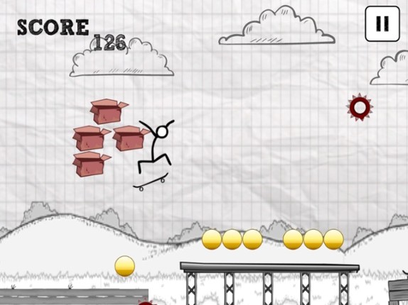 Awesome Skater Stickman screenshot