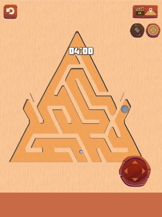 Classic game labyrinth for 3D screenshot