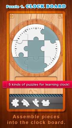 Clockwork Puzzle - Learn to Tell Time Image