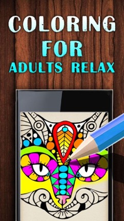 Coloring For Adults Relax Image