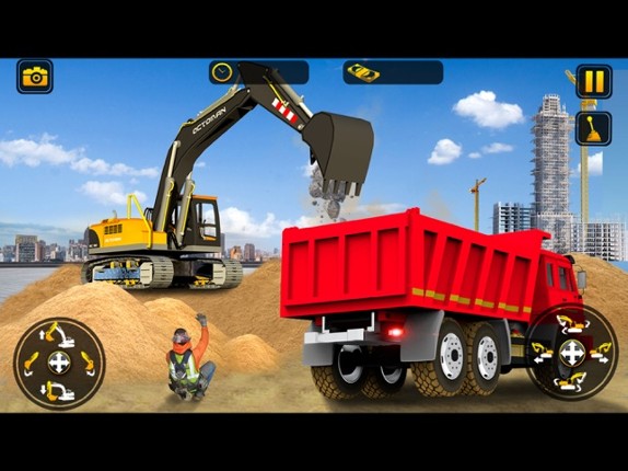 Construction Driving Simulator Image
