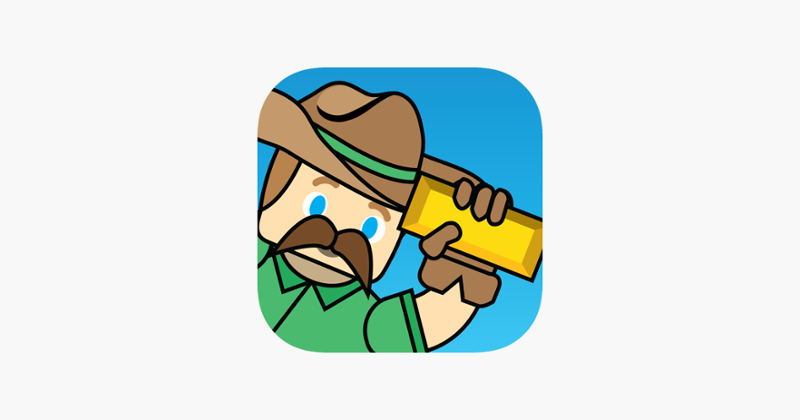 Cowboy Gold Round-Up Platformer Game Image