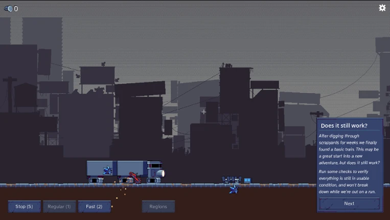 Factory on a Train Image