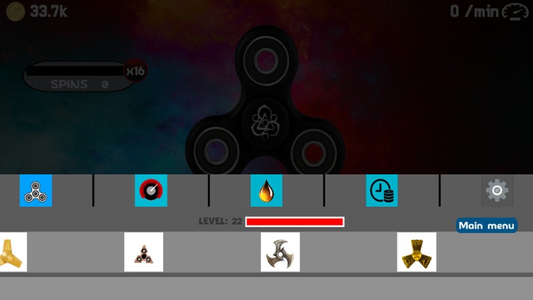 Fidget Spinner screenshot