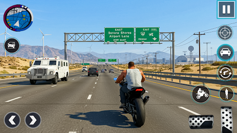 Vegas Gangster Crime Car Games screenshot