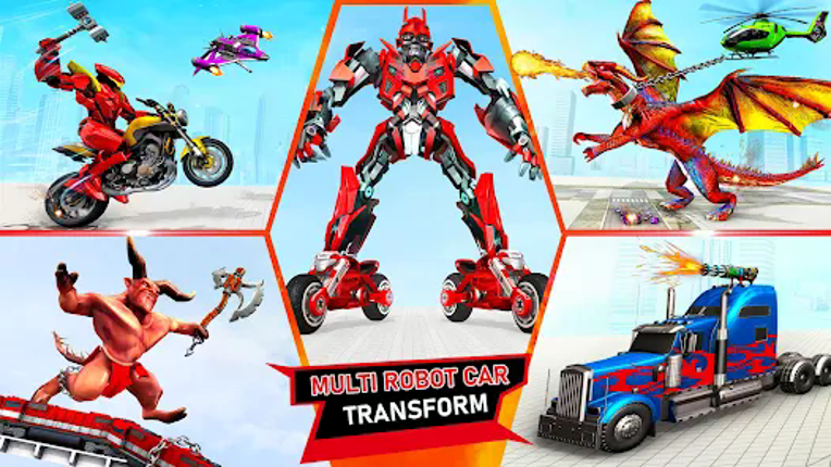 Multi Robot Car Transform Game screenshot