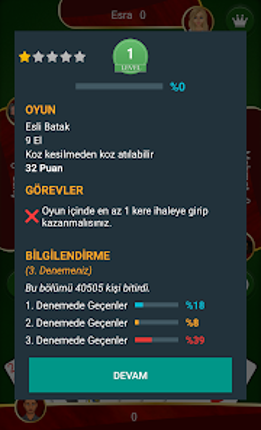 Batak - Tekli, Eşli, Koz Maça screenshot