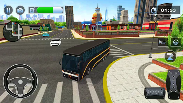 Bus Simulator : 3D Bus Games screenshot