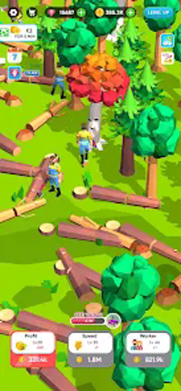 Idle Lumber Mill screenshot