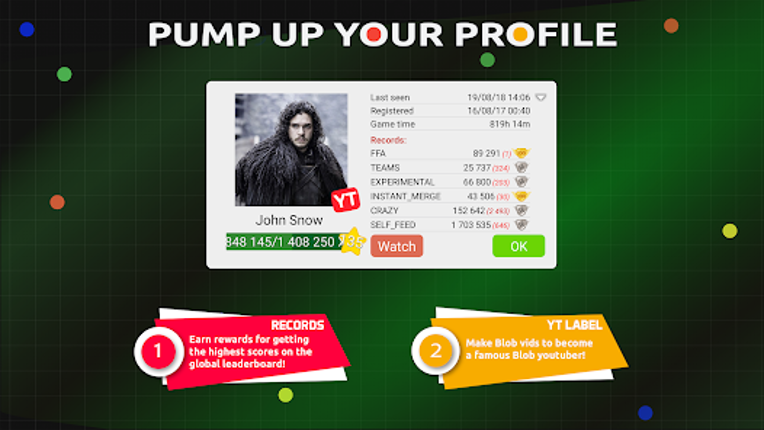 Blob.io - Multiplayer io games screenshot