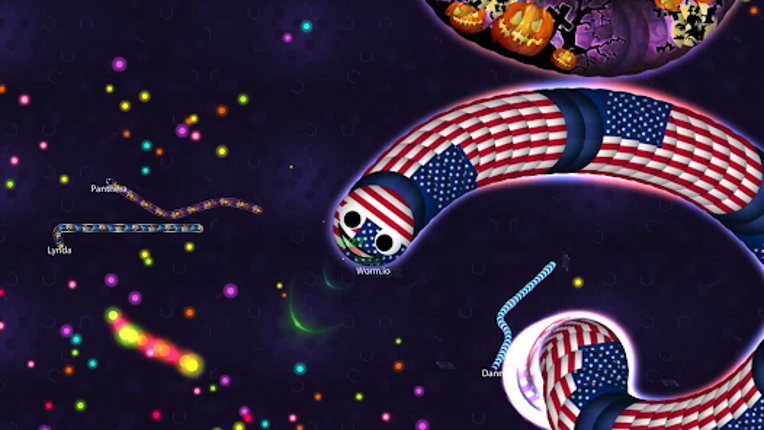 Worm.io - Snake & Worm IO Game screenshot