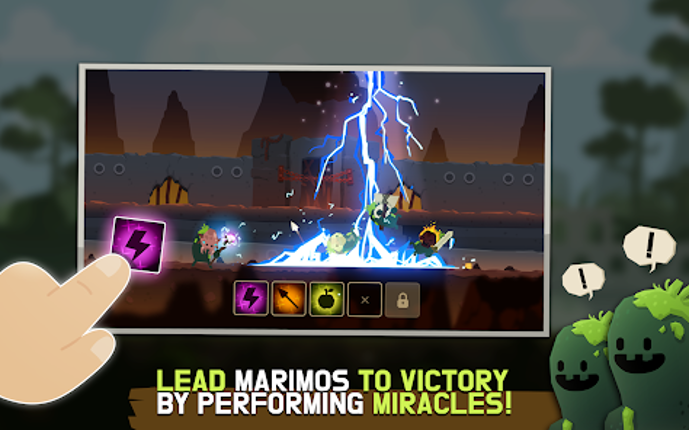 Marimo League : Be God, show M screenshot