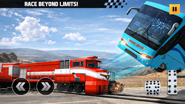 Train vs Bus Racing Simulator screenshot
