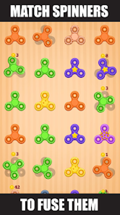 Spinner Evolution - Merge It! screenshot