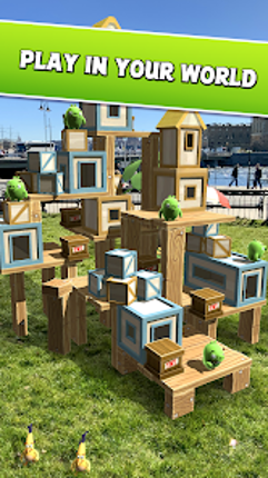 Angry Birds AR: Isle of Pigs screenshot