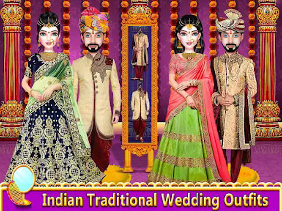 Indian Wedding Makeup Dress-Up screenshot