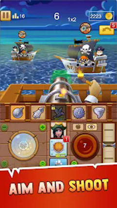 Pirate ship - action shooter screenshot