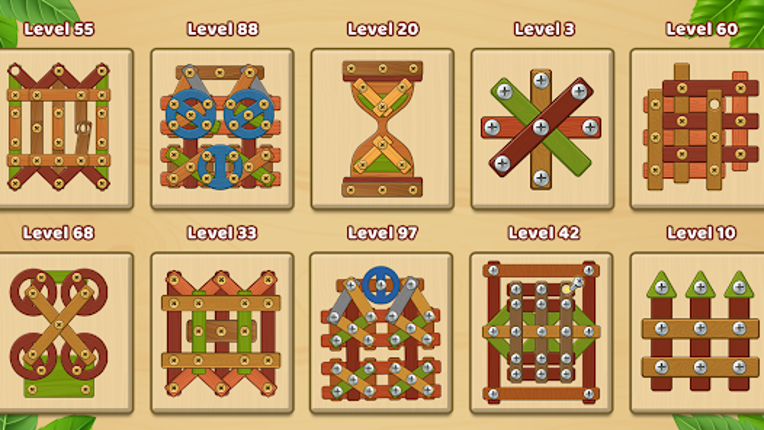 Wood Screw: Nuts And Bolts screenshot