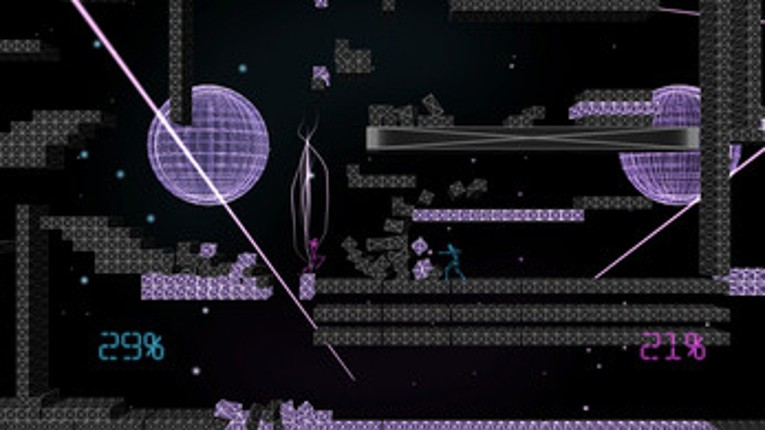 Cyan vs Magenta Image